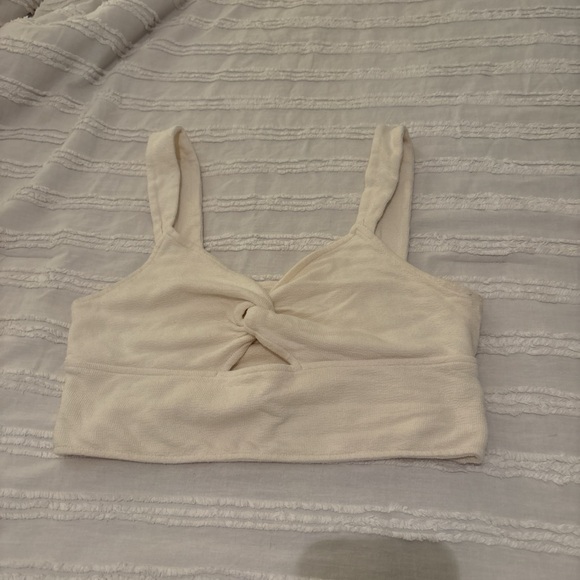 Madewell Tops - Cream Knotted Women's Top